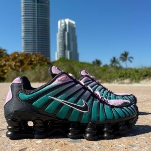 Nike Shox 🔥 TL Fade Watermelon Athletic Sneaker Shoes IH1336-600 Sz 7 8 9 NEW